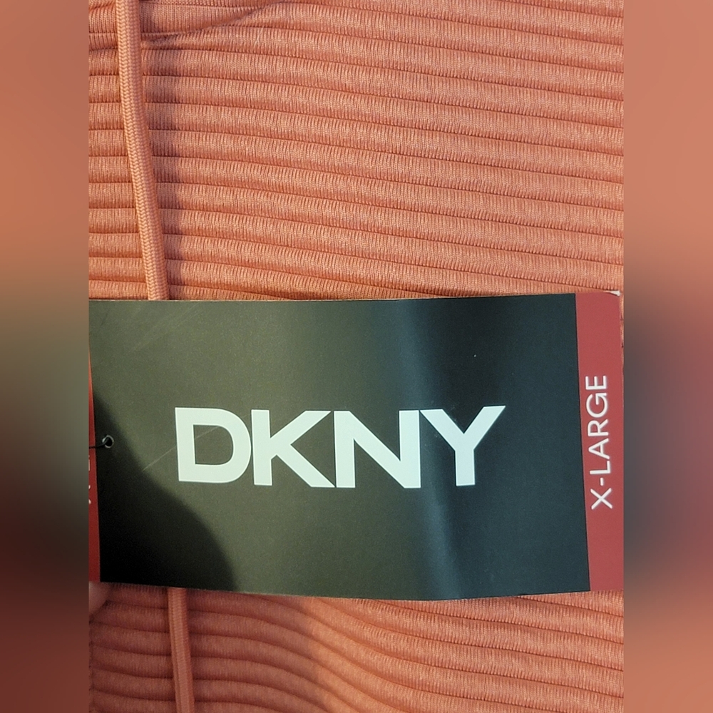 NWT DKNY Ottoman Full Zip Hoodie Size XL - Picture 5 of 12